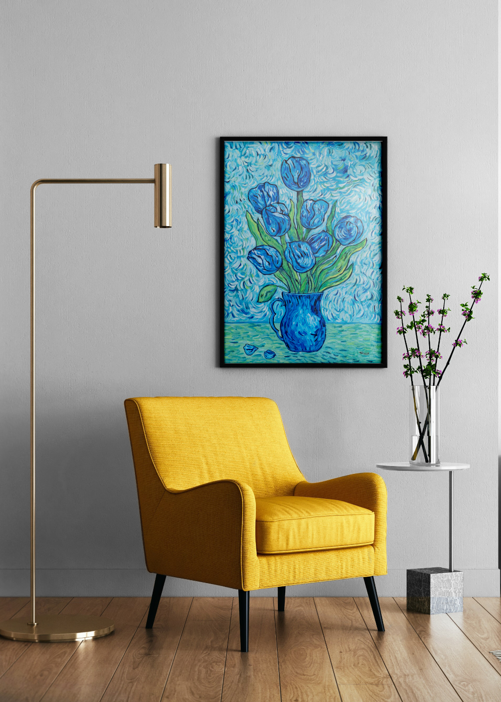 Art on wall
