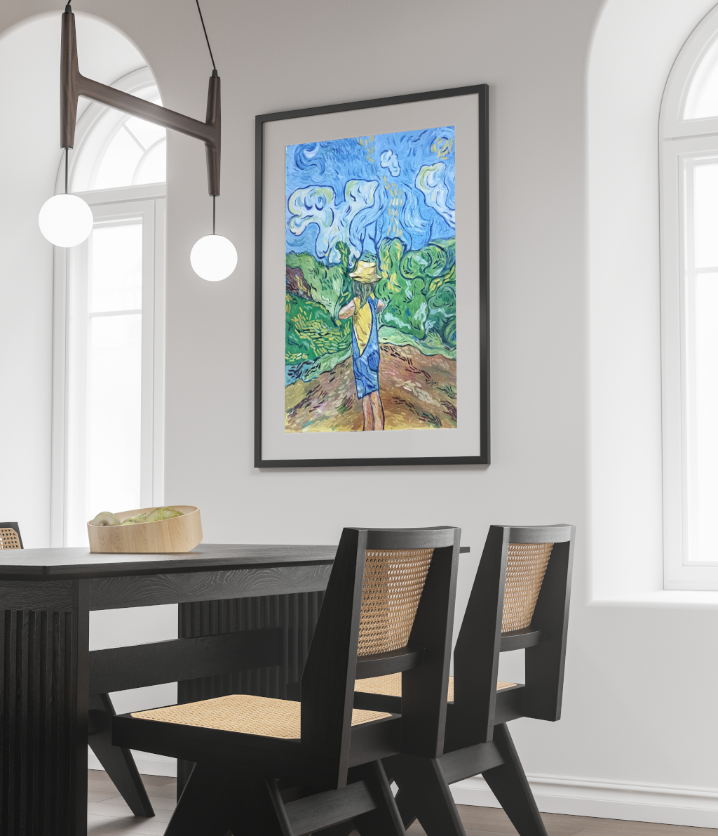 Art on wall