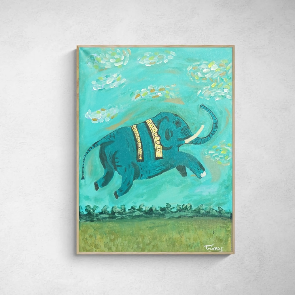Flying elephant