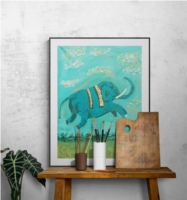 Flying elephant