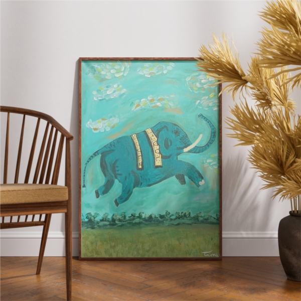 Flying elephant