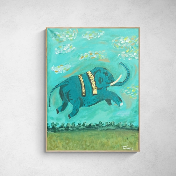 Flying elephant