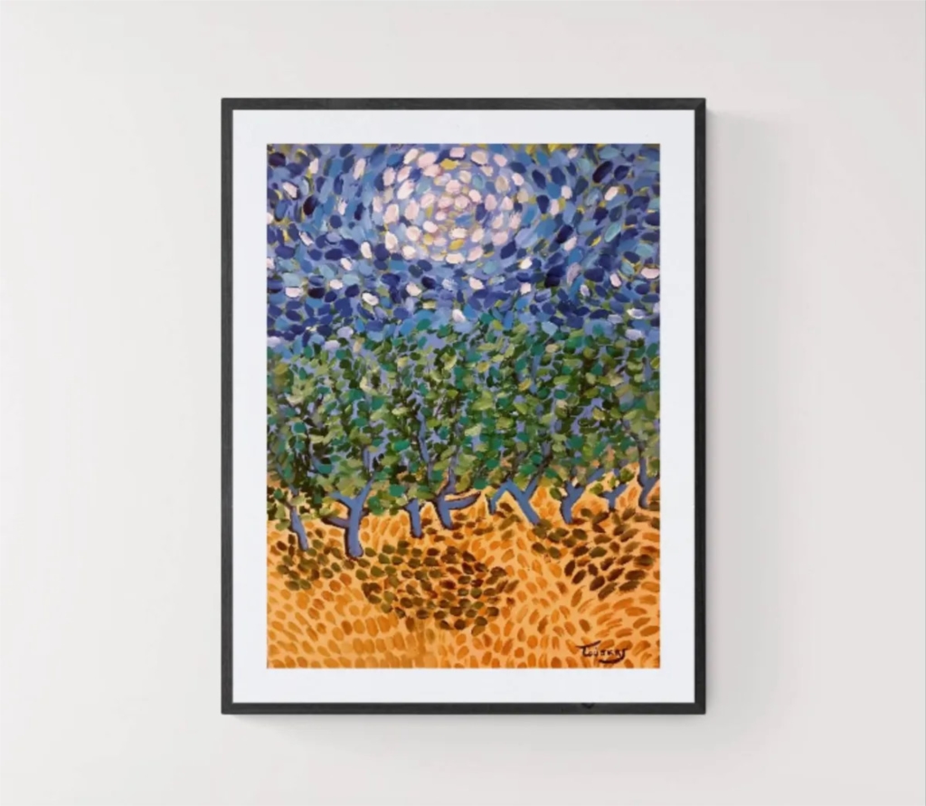 Olive trees