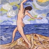 Girl by the sea
