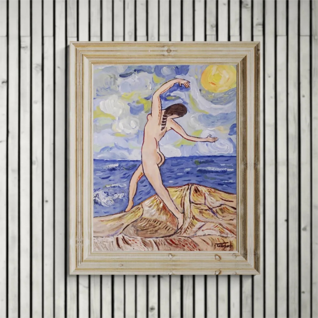 Girl by the sea
