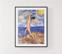 Girl by the sea