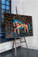 Mosaic Horse in Motion