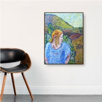 Girl in fields