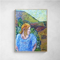 Girl in fields