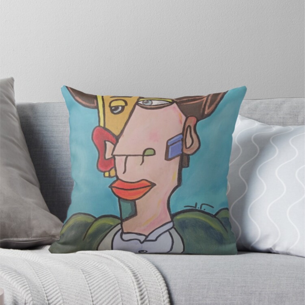 Throw pillow