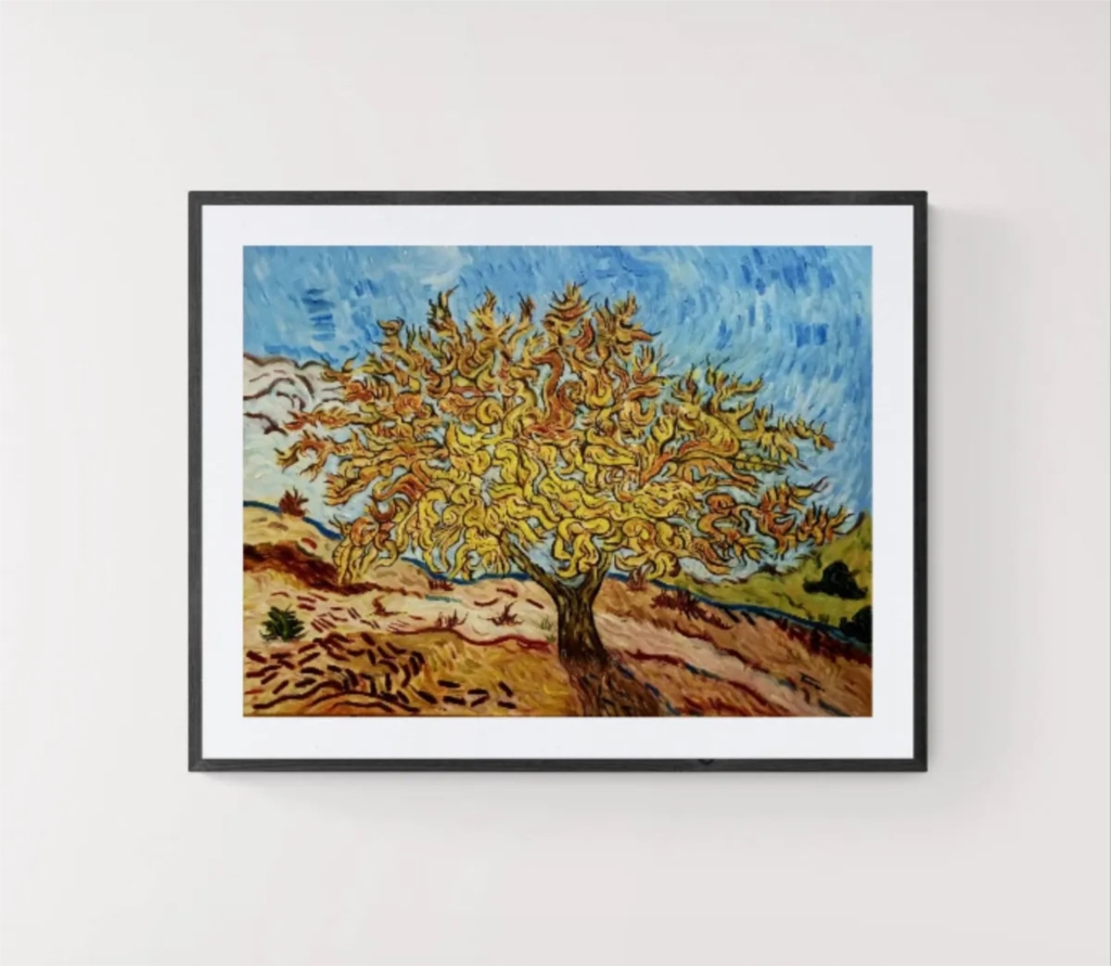 Tree in the mountains