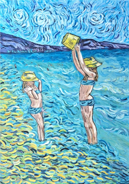 A day at the beach