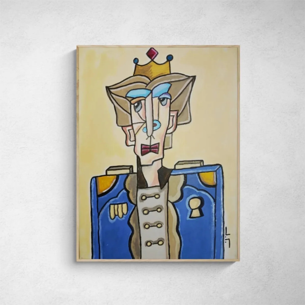 Portrait of king