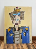 Portrait of king