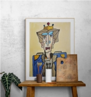 Portrait of king