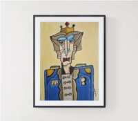 Portrait of king