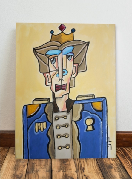 Portrait of king
