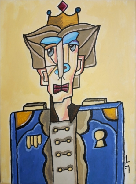 Portrait of king