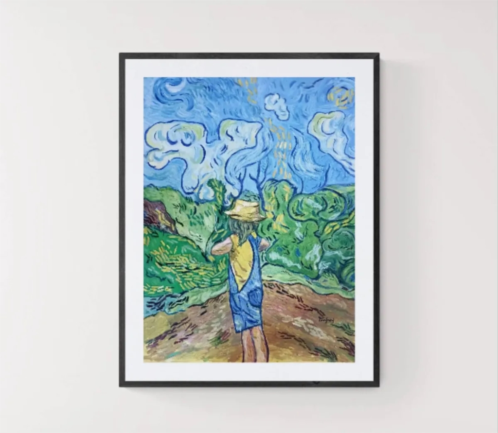 Girl with yellow hat
