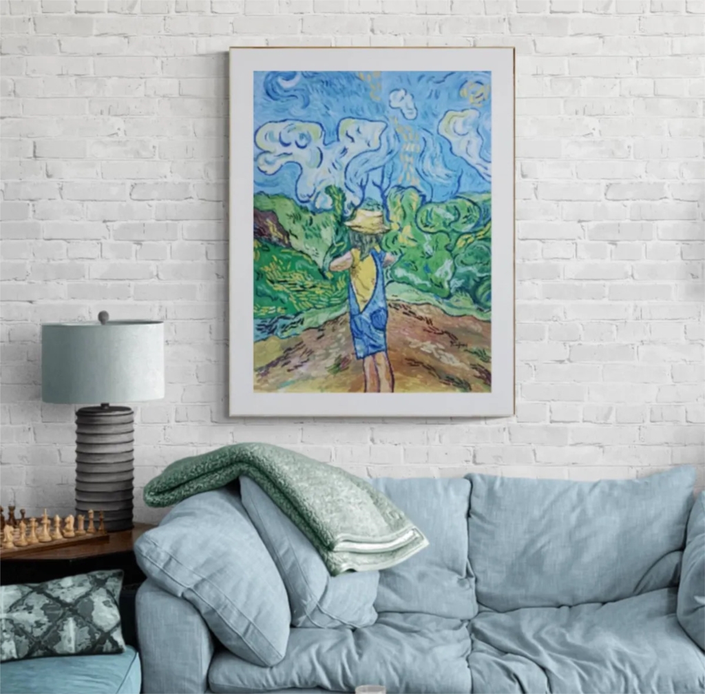 Girl with yellow hat