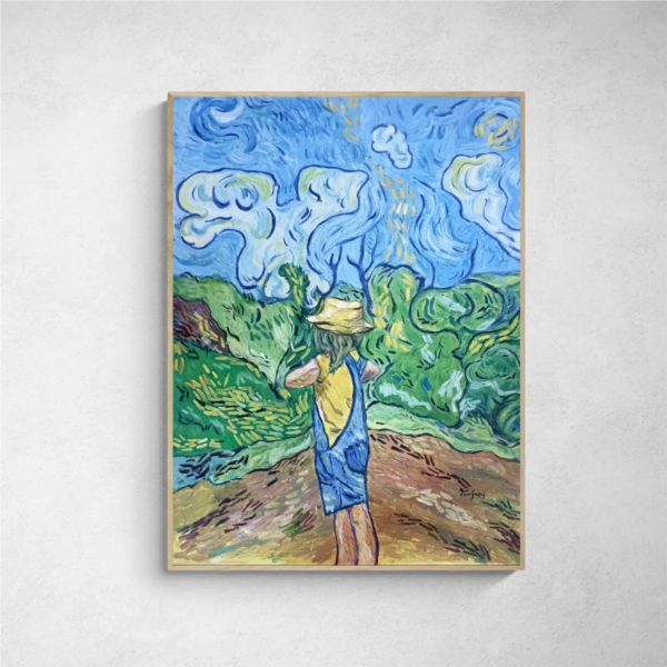 Girl with yellow hat