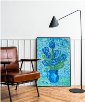 Blue tulips