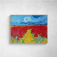 Field with roses