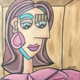 Girl in a box