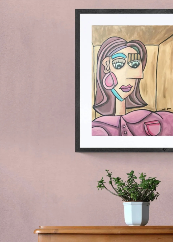Girl in a box