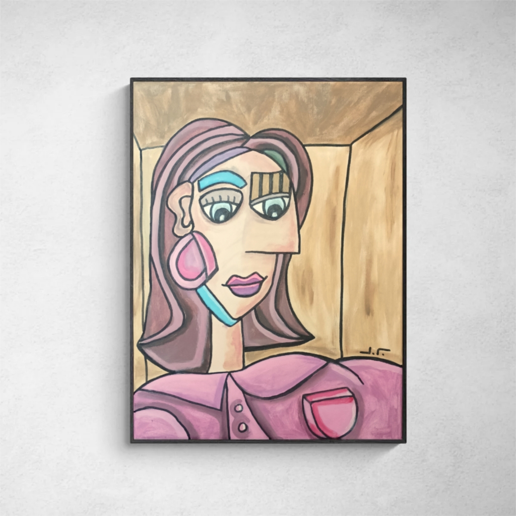 Girl in a box