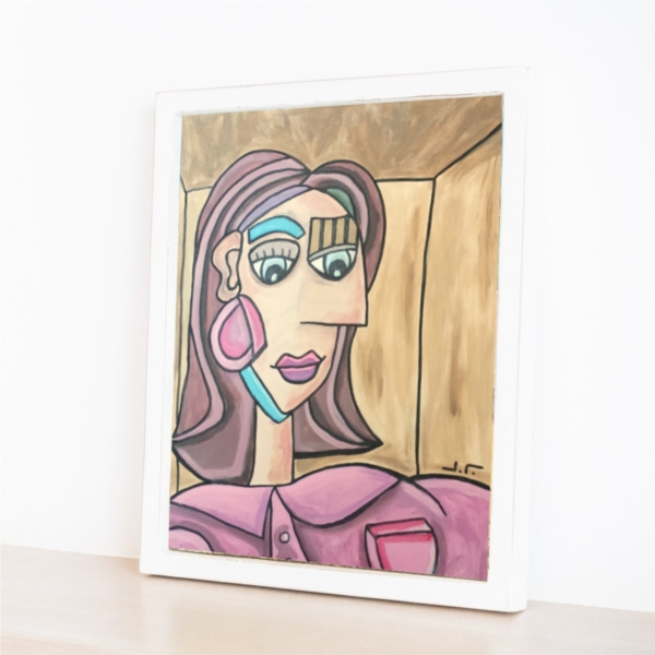 Girl in a box