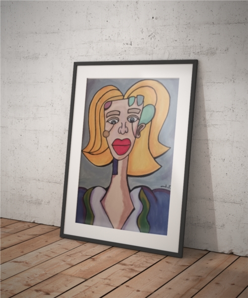 Blonde girl