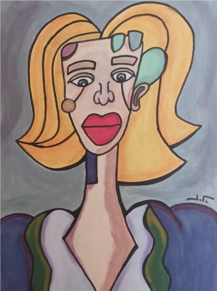 Blonde girl