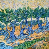 Trees in the summer